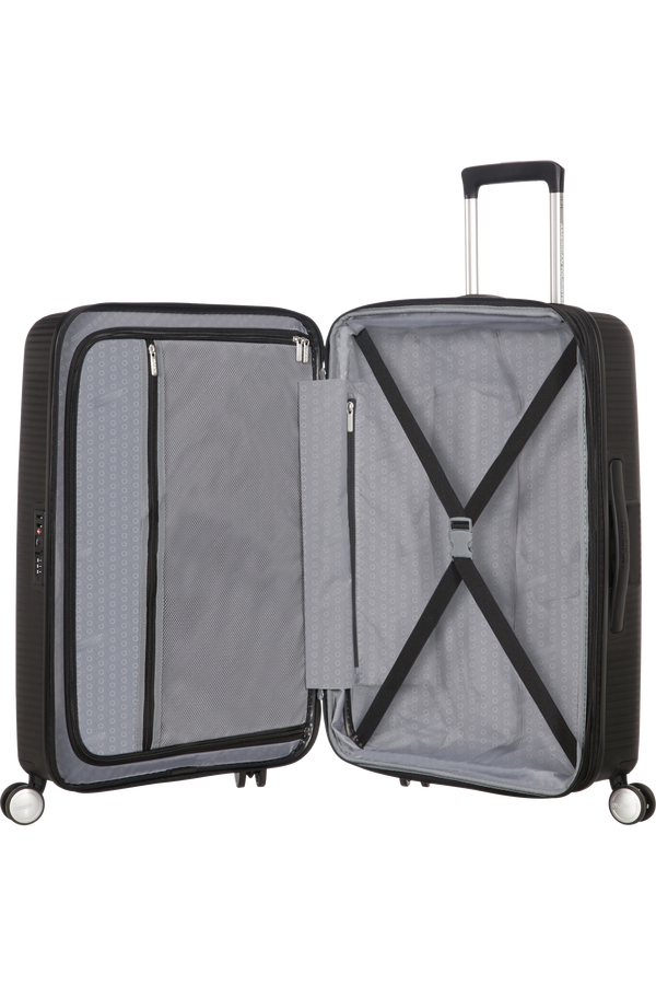 American Tourister Soundbox Spinner espandibile 67cm Bass Black