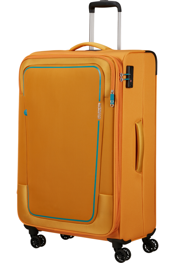 American Tourister Pulsonic Spinner Expandable 81cm  Sunset Yellow