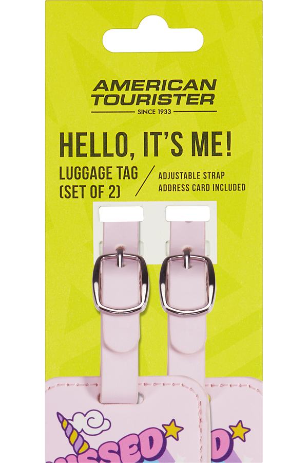 Graphic Tags Porta indirizzi &ndash; Set di 2 pezzi