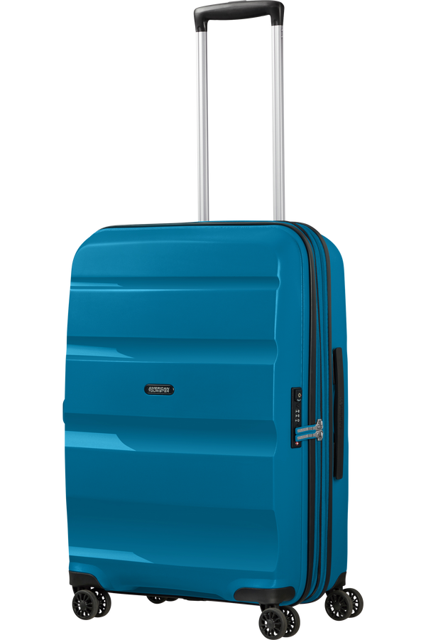 American Tourister Bon Air Dlx Spinner TSA Expandable 66cm  Seaport Blue