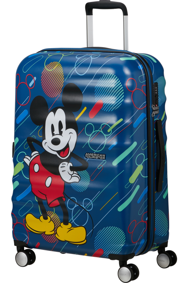 American Tourister Disney Wavebreaker Spinner TSA Disney Fl 67cm  Mickey Future Pop