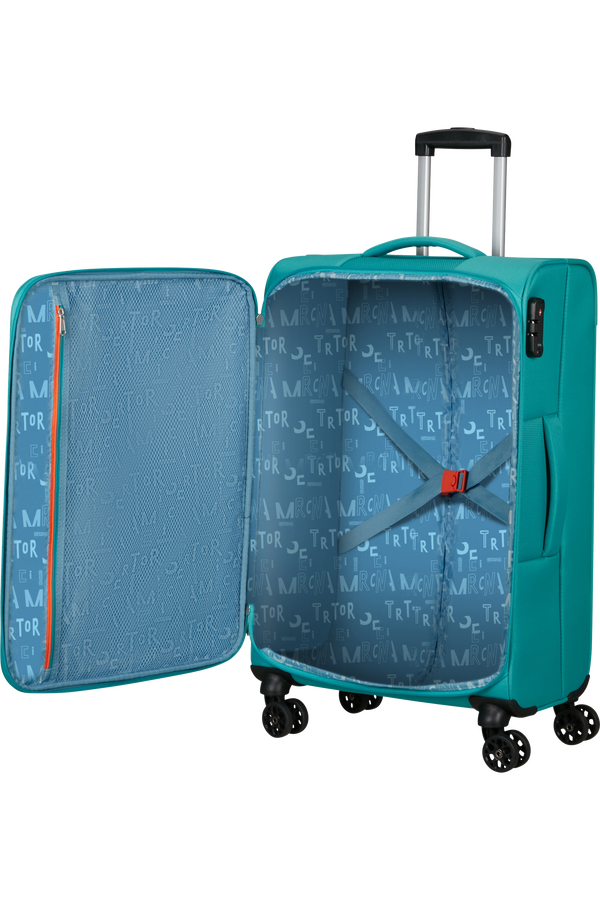 American Tourister Sea Seeker Spinner 68/25 Tsa 68cm  Aqua Green American Tourister Sea Seeker Spinner 68/25 Tsa 68cm  Aqua Green