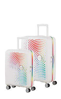 American Tourister Soundbox 2 PC SET B Soundbox  Rainbow Dots