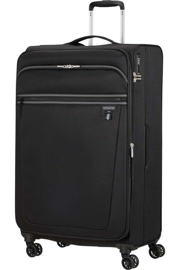 American Tourister Aerospin Spinner Expandable L  Nero American Tourister Aerospin Spinner Expandable L  Nero