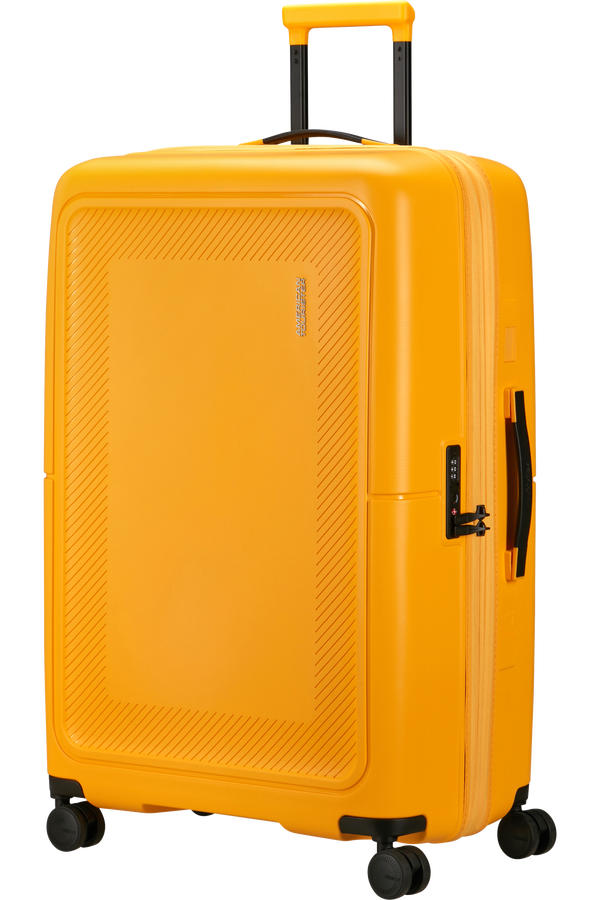 American Tourister DashPop Spinner Expandable TSA 77cm Golden Yellow American Tourister DashPop Spinner Expandable TSA 77cm Golden Yellow