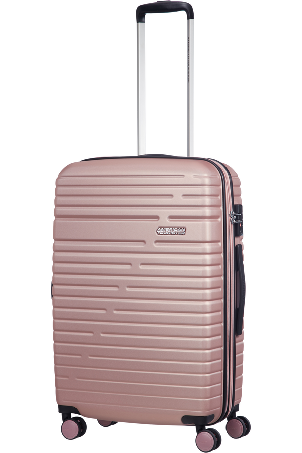 American Tourister Aero Racer Spinner M Expandable 68cm  Rose Pink American Tourister Aero Racer Spinner M Expandable 68cm  Rose Pink
