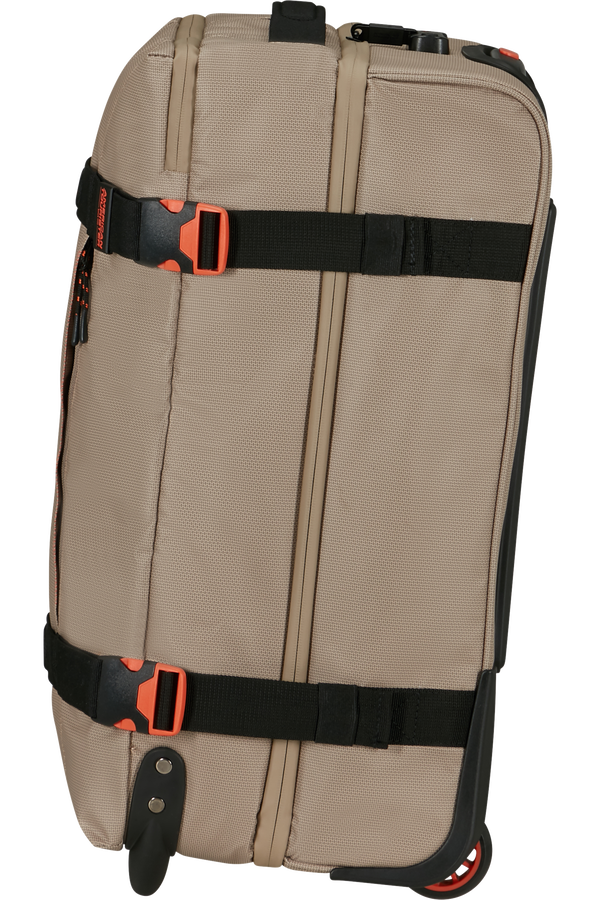 American Tourister Urban Track Duffle with Wheels Coated S  Beige/Orange