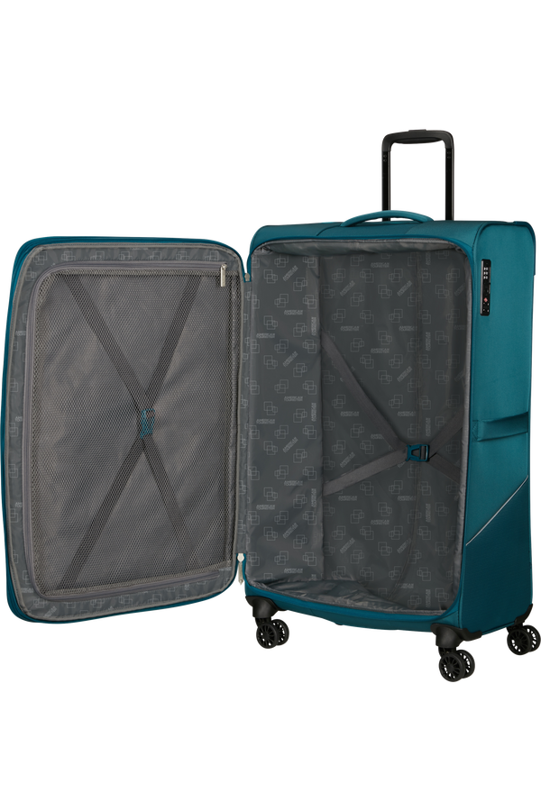 American Tourister SummerRide Spinner L EXP TSA 80cm  Totally Teal