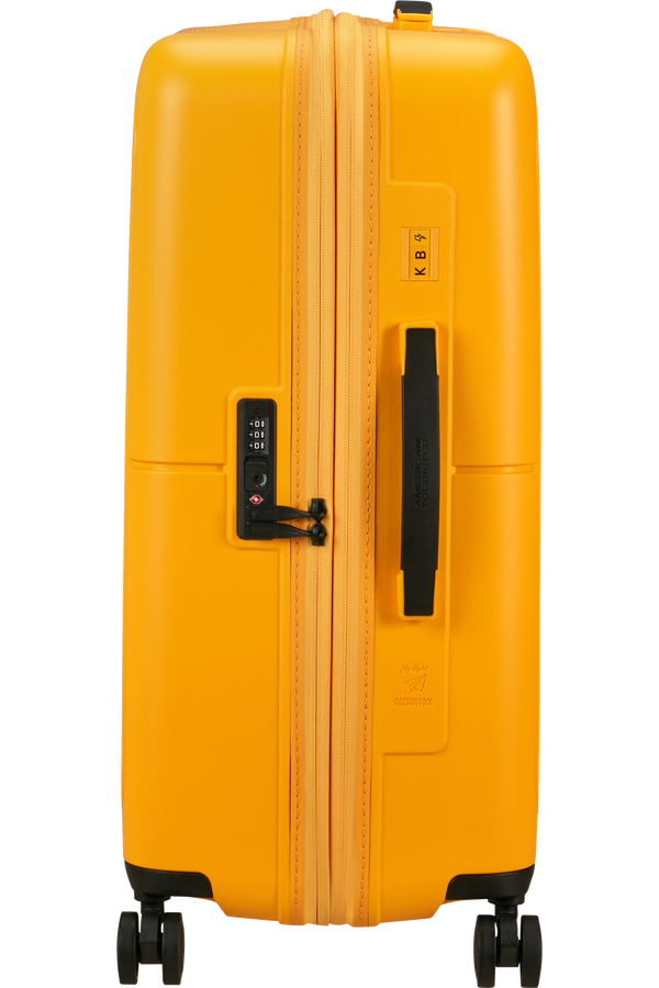 American Tourister DashPop Spinner Expandable TSA 67cm Golden Yellow