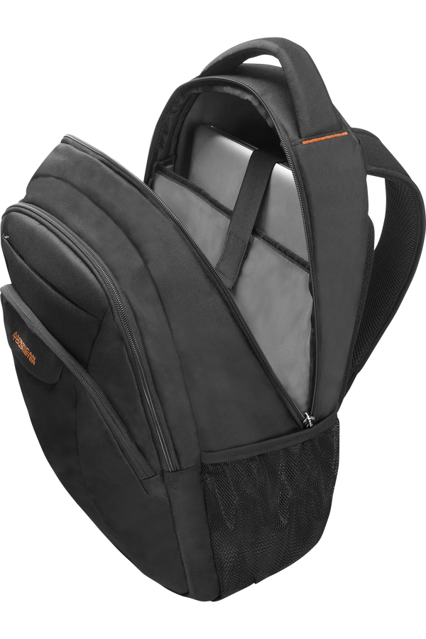 American Tourister At Work Laptop Backpack  13.3-14.1inch Black/Orange