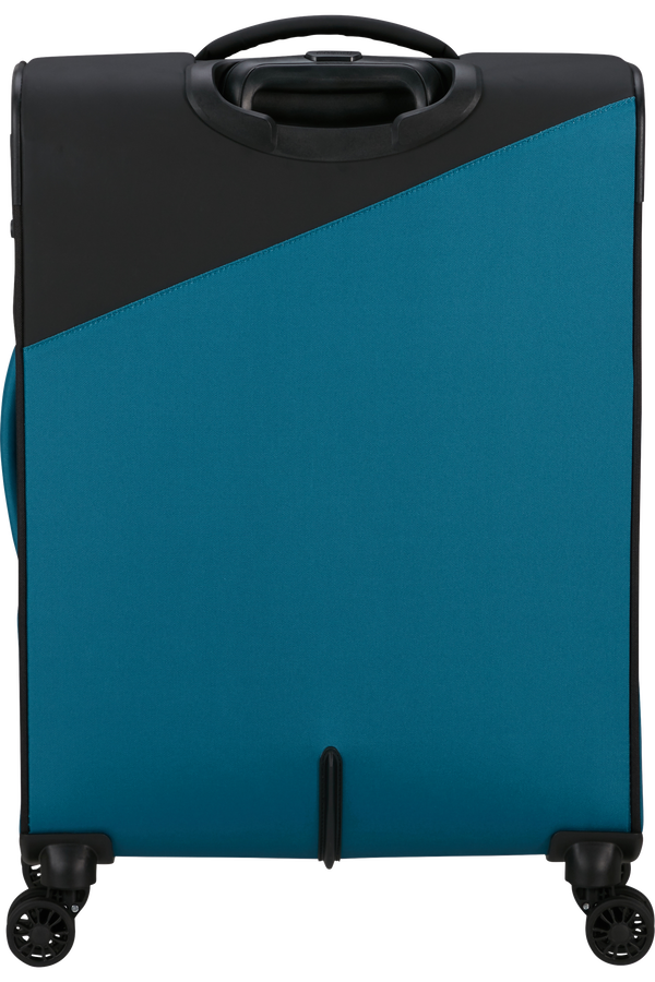 American Tourister Daring Dash Spinner Expandable TSA M  Black/Blue American Tourister Daring Dash Spinner Expandable TSA M  Black/Blue
