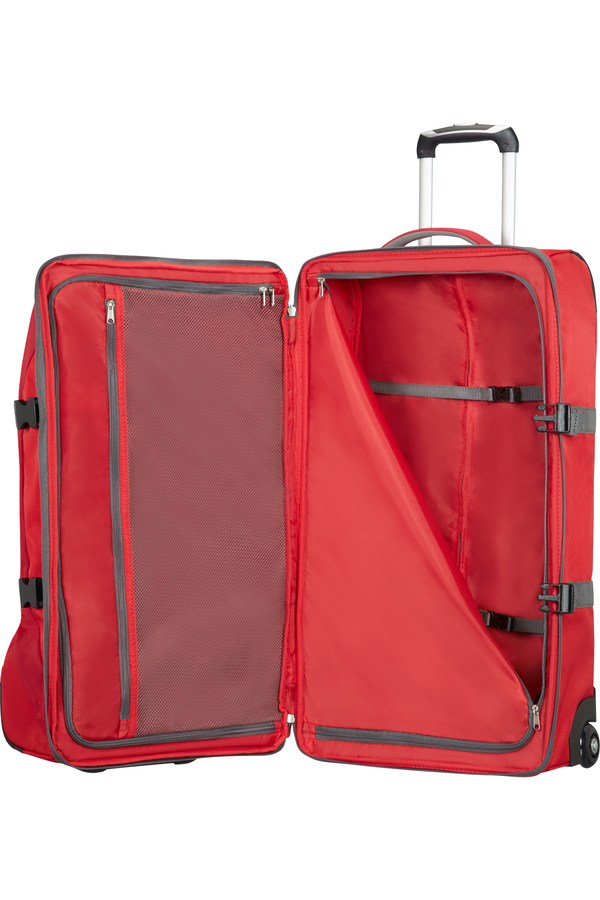 American Tourister Road Quest Borsone con ruote M Solid Red