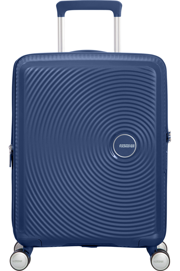 American Tourister Soundbox Spinner espandibile 55cm Midnight Navy