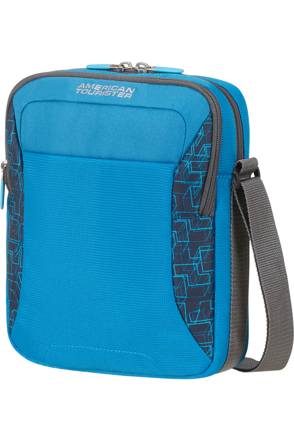 American Tourister Road Quest Tracolla Bluestar Print