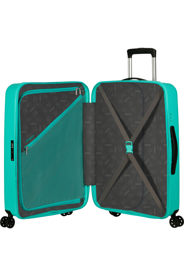 American Tourister Rejoy Spinner 68/25 Tsa 68cm  Aquatic Awe American Tourister Rejoy Spinner 68/25 Tsa 68cm  Aquatic Awe