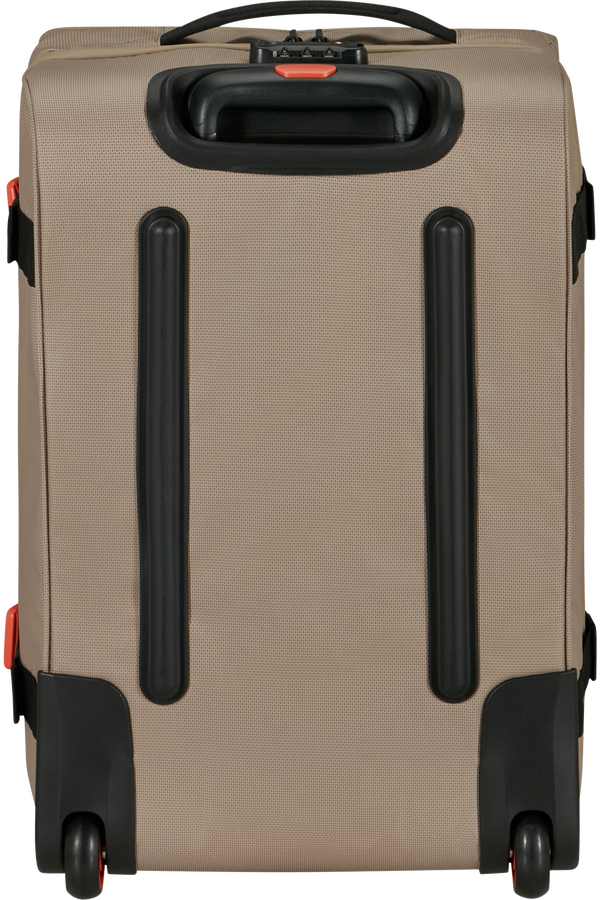 American Tourister Urban Track Duffle with Wheels Coated S  Beige/Orange