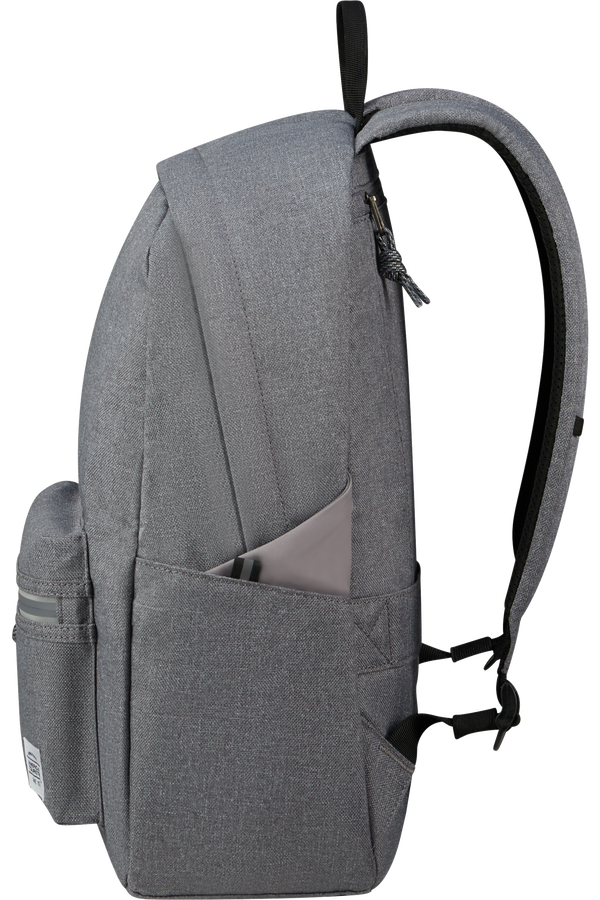 American Tourister Brightup Backpack Zip  Grey Melange