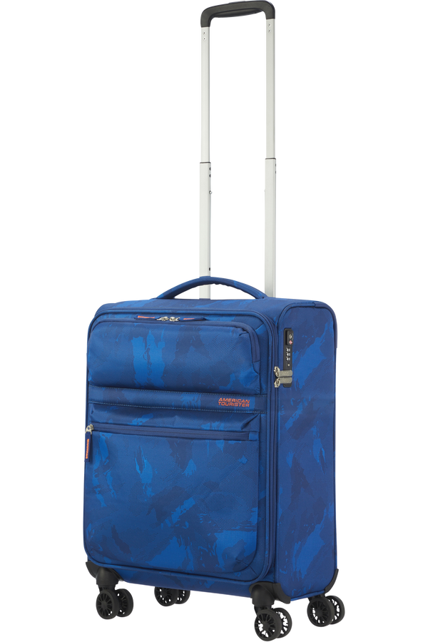 American Tourister Matchup Spinner Print TSA 55cm  Camo Blue