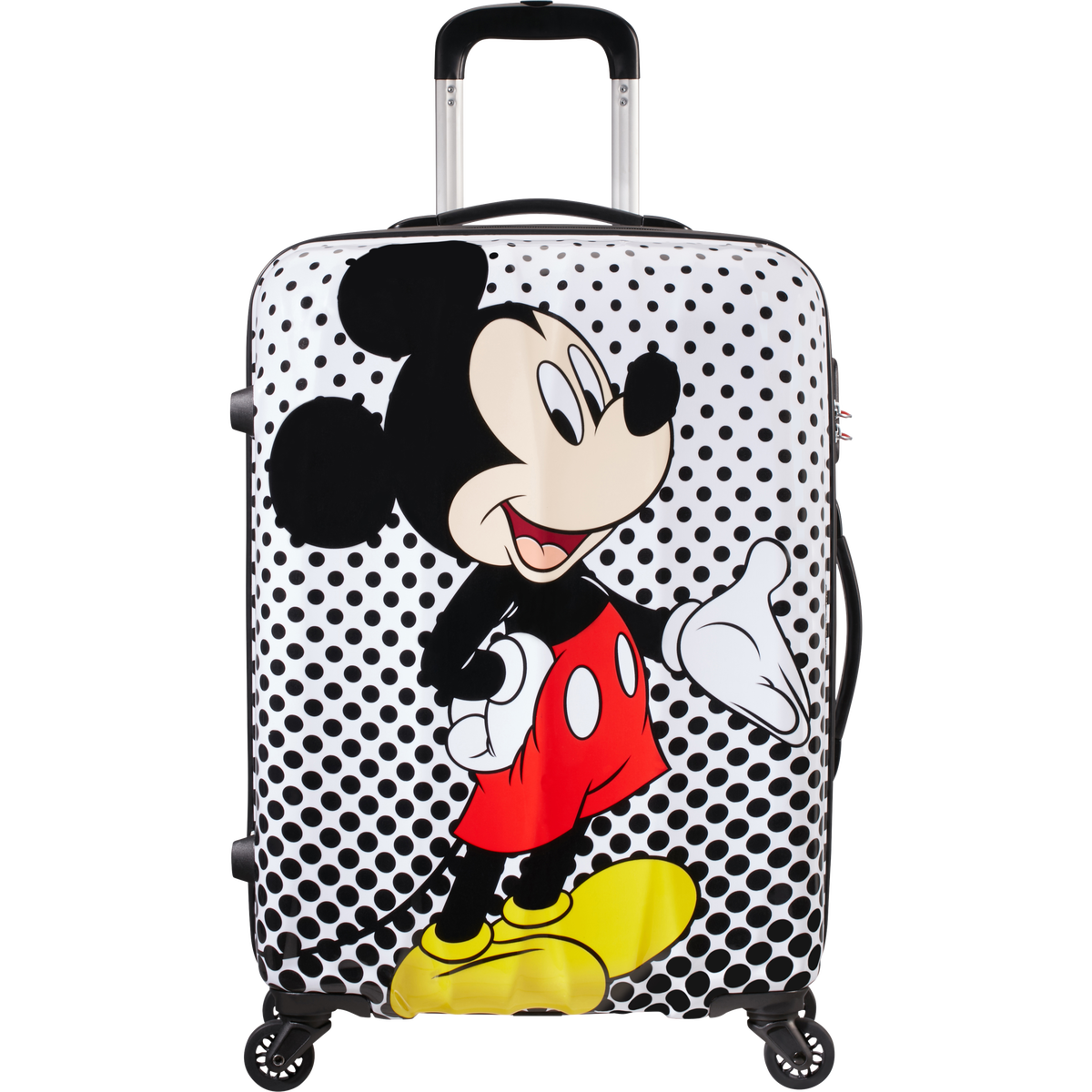 American Tourister Disney Legends Valigia da stiva M Mickey Mouse Polka Dot