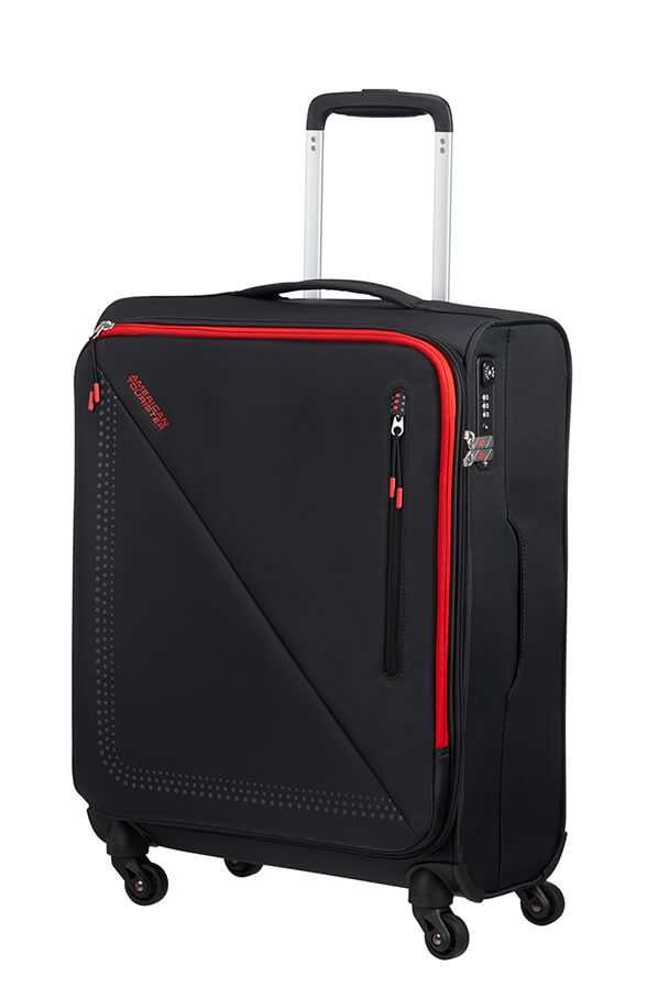 American Tourister Lite Volt Trolley (4 ruote) 55cm (20cm) Black/Red