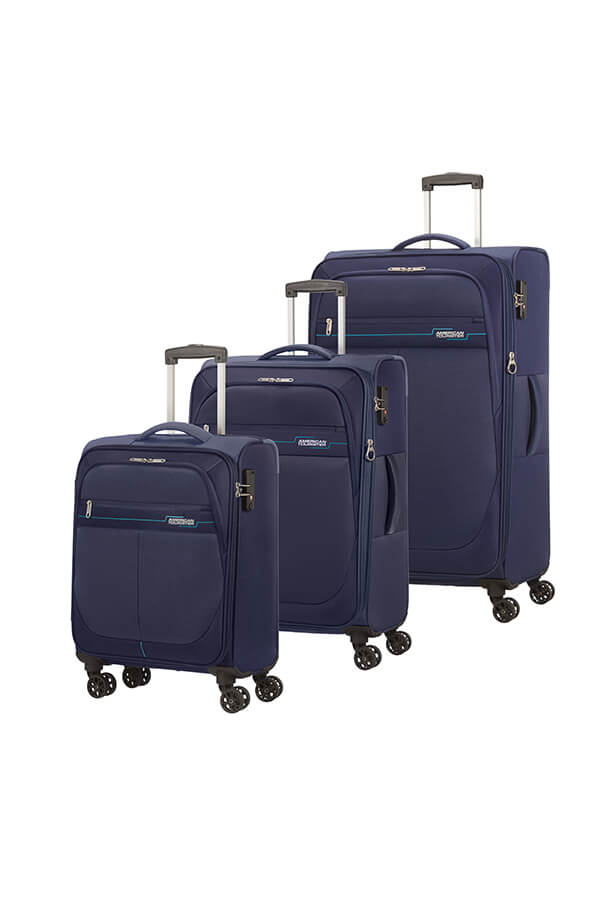 American Tourister Deep Dive Set Navy/Blue