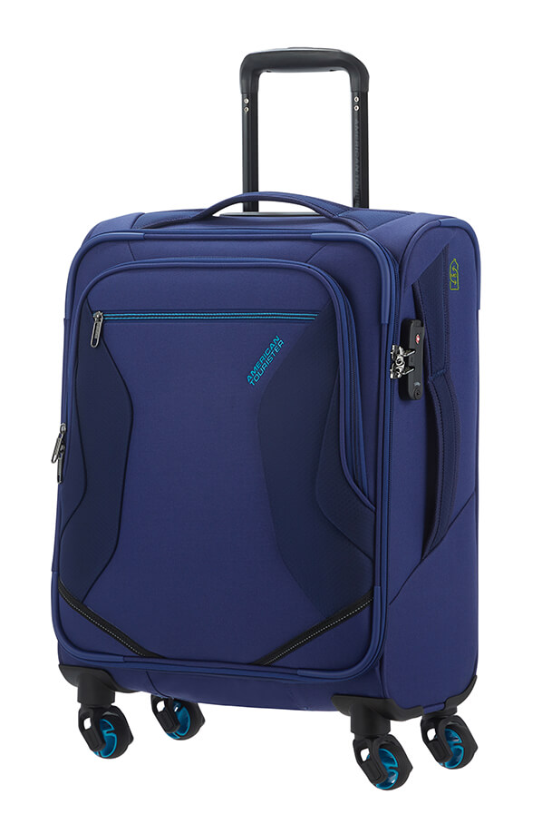 American Tourister Eco Wanderer Trolley (4 ruote) 55cm Navy