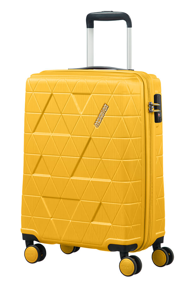 American Tourister Triangolo Trolley (4 ruote) 55cm Honey Yellow