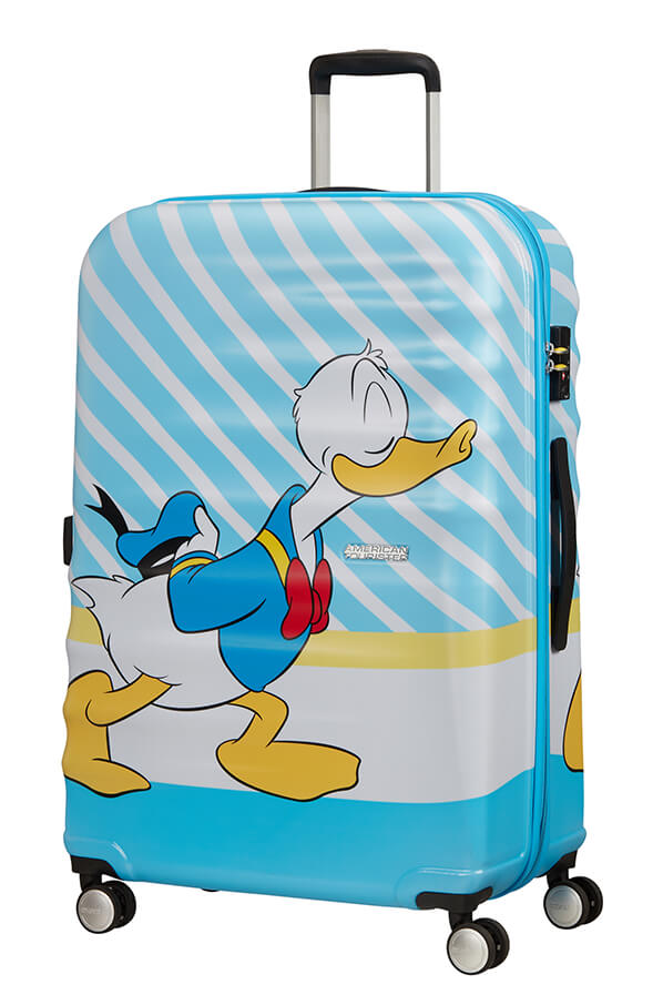 American Tourister Wavebreaker Disney Trolley (4 ruote) 77cm Donald Blue Kiss