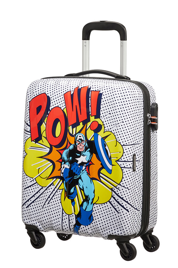 American Tourister Marvel Legends Trolley (4 ruote) 55cm (20cm) Captain America Pop Art