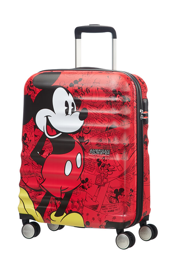 American Tourister Wavebreaker Disney Trolley (4 ruote) 55cm Mickey Comics Red