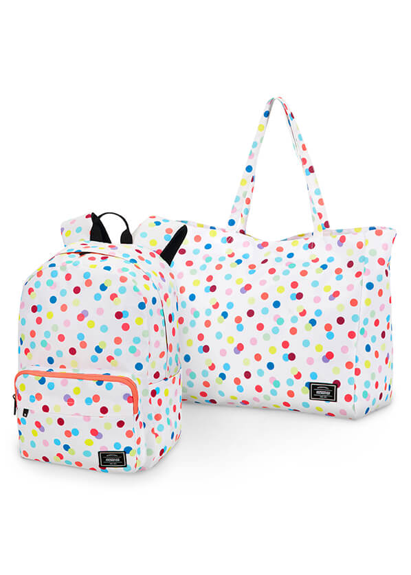 American Tourister Sunside Set Zaini Polka Dot