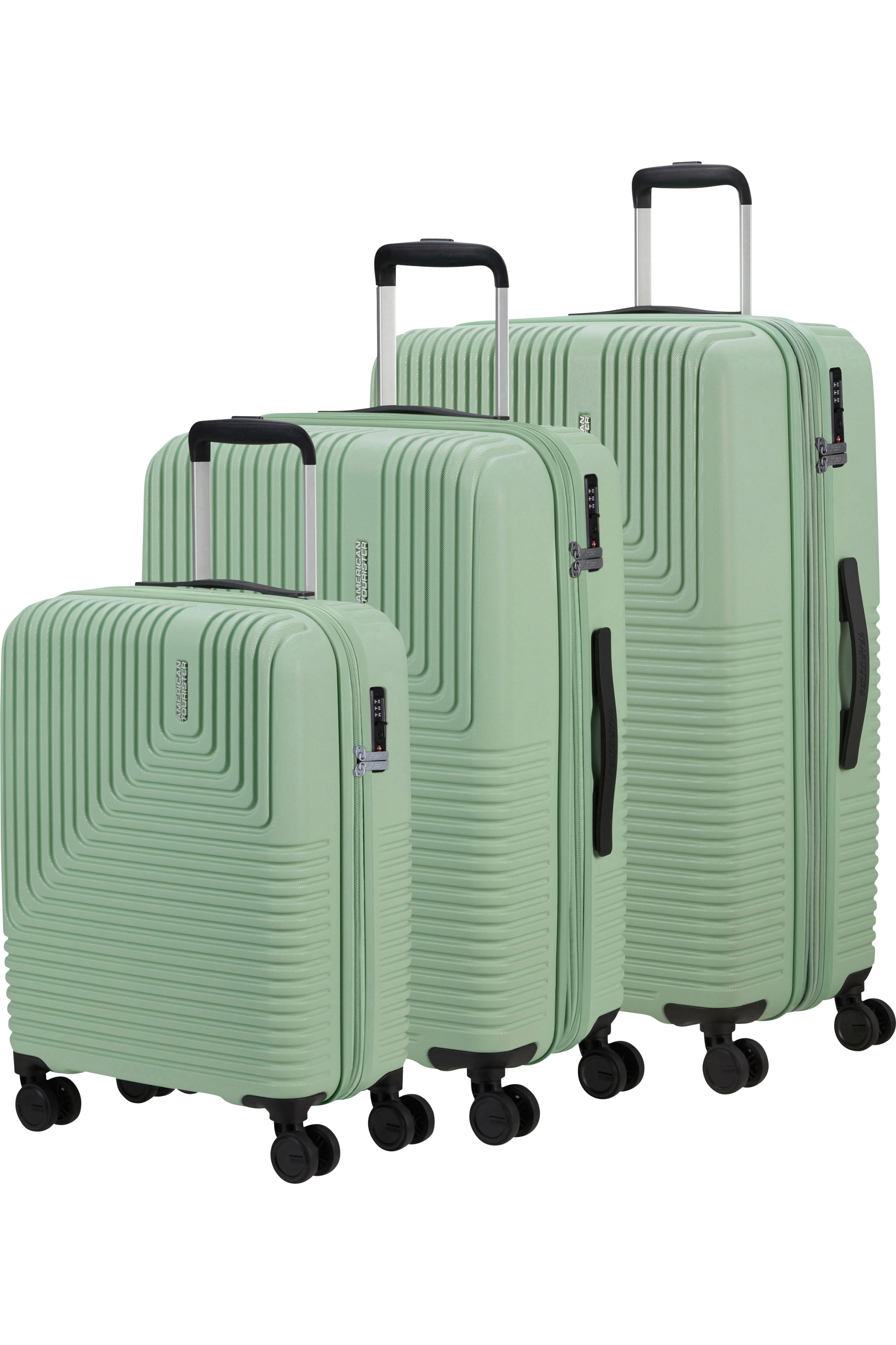 American Tourister Niteline Set Quiet Green