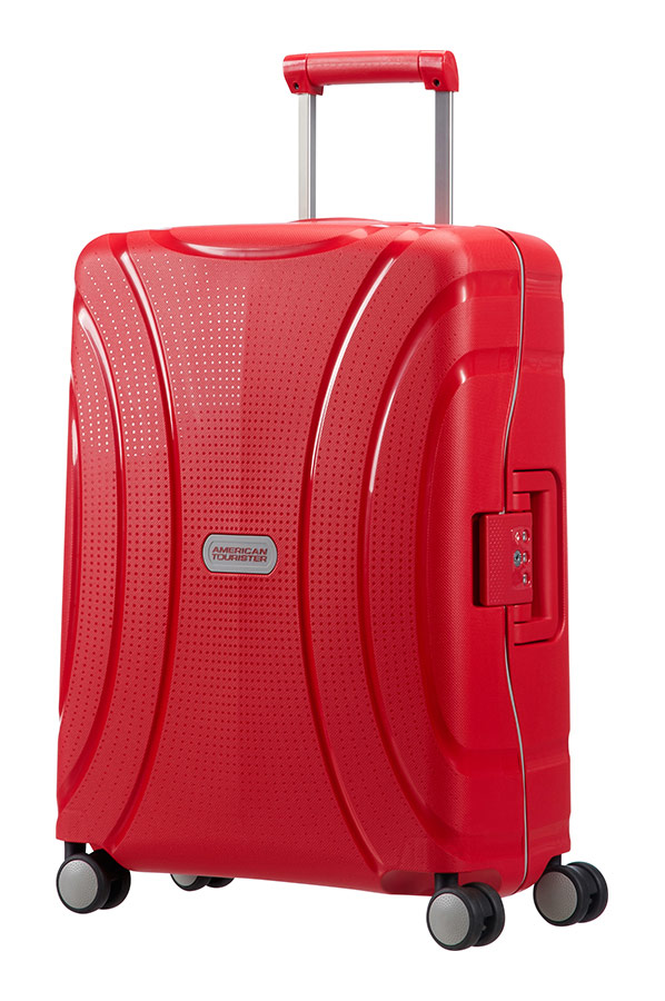 American Tourister Lock'n'Roll Trolley (4 ruote) 55cm Energetic Red
