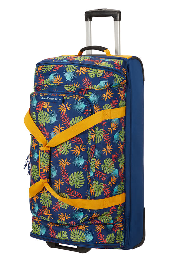 American Tourister Alltrail Borsone con ruote L Tropical Leaves