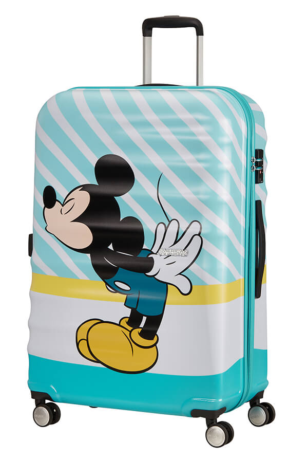American Tourister Wavebreaker Disney Trolley (4 ruote) 77cm Mickey Blue Kiss