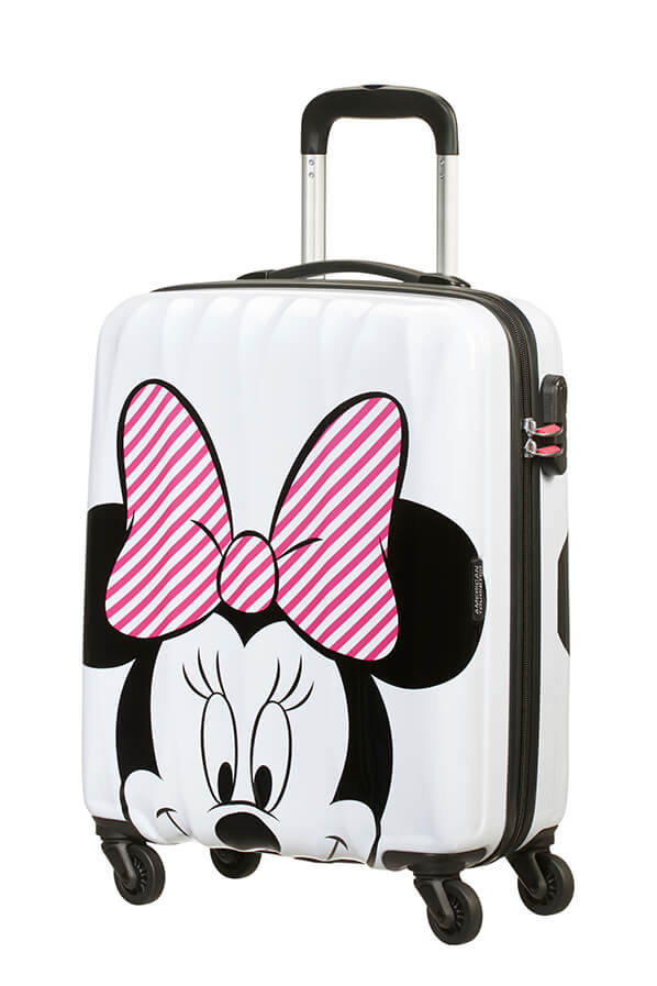 American Tourister Hypertwist Trolley (4 ruote) 55cm Minnie Stripes