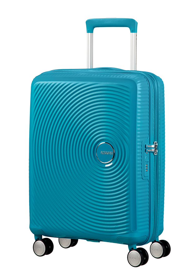 American Tourister Soundbox Trolley (4 ruote) 55cm Summer Blue