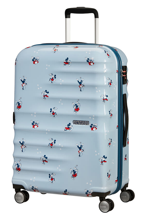 American Tourister Wavebreaker Disney Trolley (4 ruote) 67cm Minnie Darling Blue