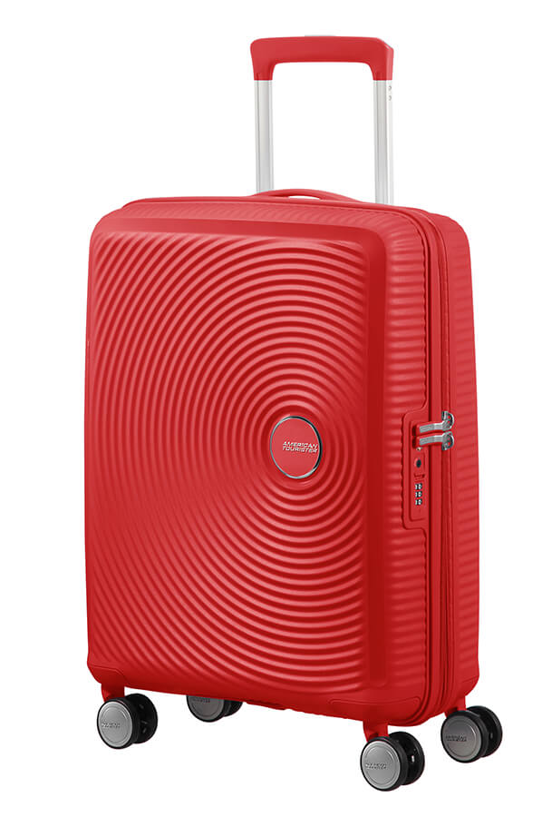 American Tourister Soundbox Trolley Espandibile (4 ruote) 55cm Coral Red