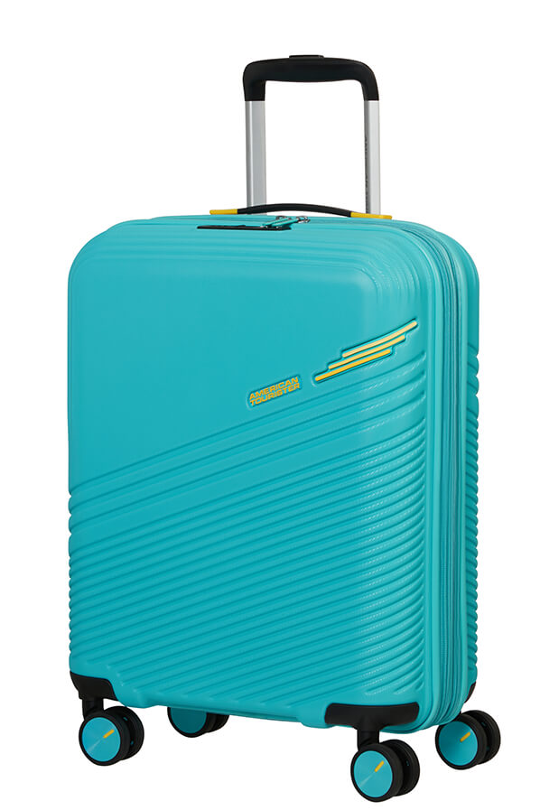 American Tourister Triple Trace Trolley Espandibile (4 ruote) 55cm (20cm) Turquoise/Yellow