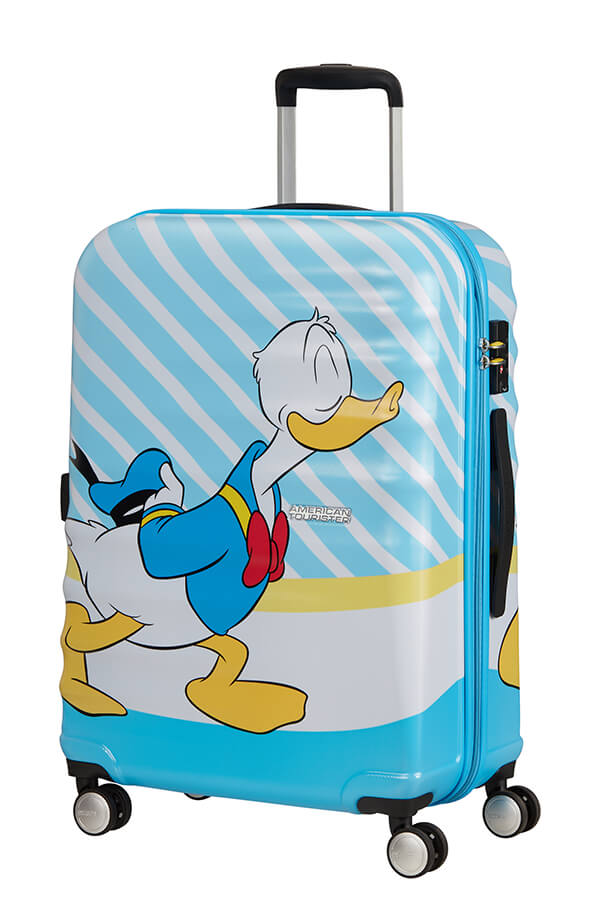 American Tourister Wavebreaker Disney Trolley (4 ruote) 67cm Donald Blue Kiss