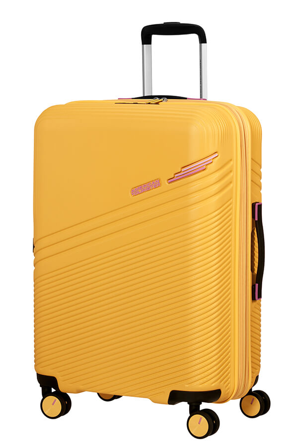 American Tourister Triple Trace Trolley Espandibile (4 ruote) 67cm Lemondrop/Pink