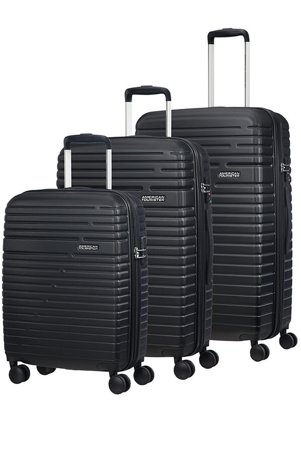 American Tourister Aero Racer Set Jet Black