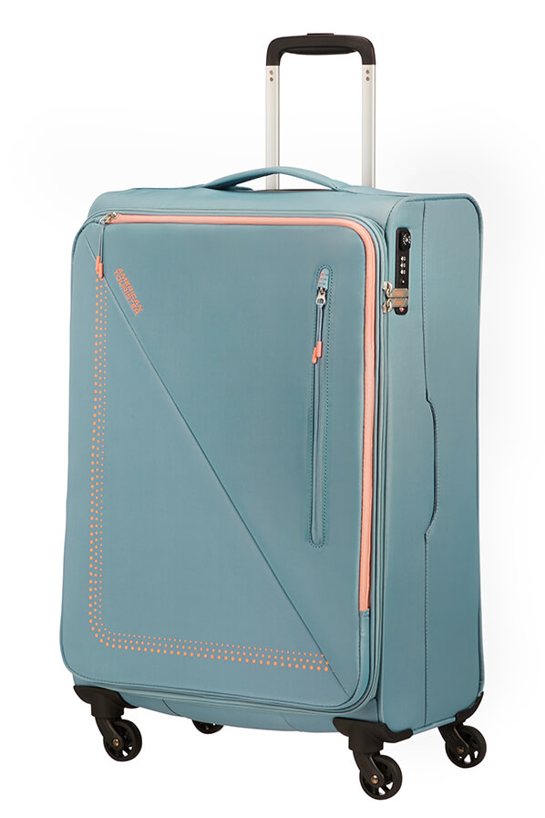 American Tourister Lite Volt Trolley (4 ruote) 68cm Grey/Peach