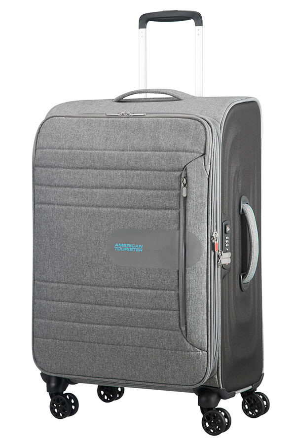 American Tourister Sonicsurfer Trolley (4 ruote) 68cm Metal Grey