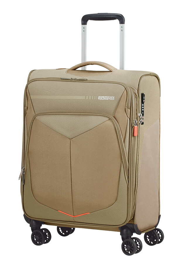 American Tourister Summerfunk Trolley Espandibile (4 ruote) 55cm Beige