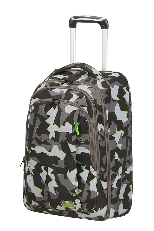 American Tourister Fast Route Zaino porta PC Camo/Acid Green