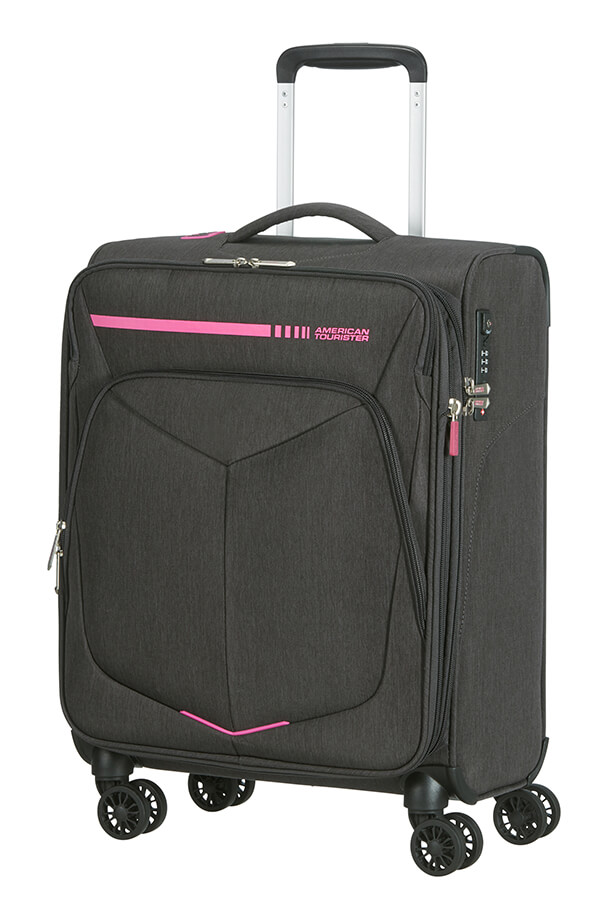 American Tourister Summerfunk Trolley Espandibile (4 ruote) 55cm Neon Pink