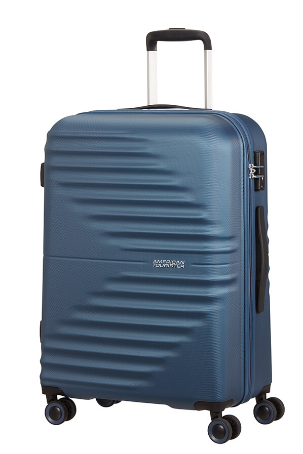 American Tourister Wavetwister Trolley (4 ruote) 66cm Dark Navy
