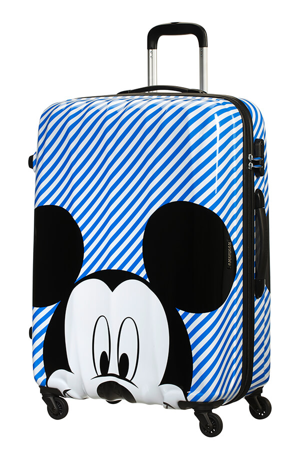 American Tourister Hypertwist Trolley (4 ruote) 75cm Mickey Stripes